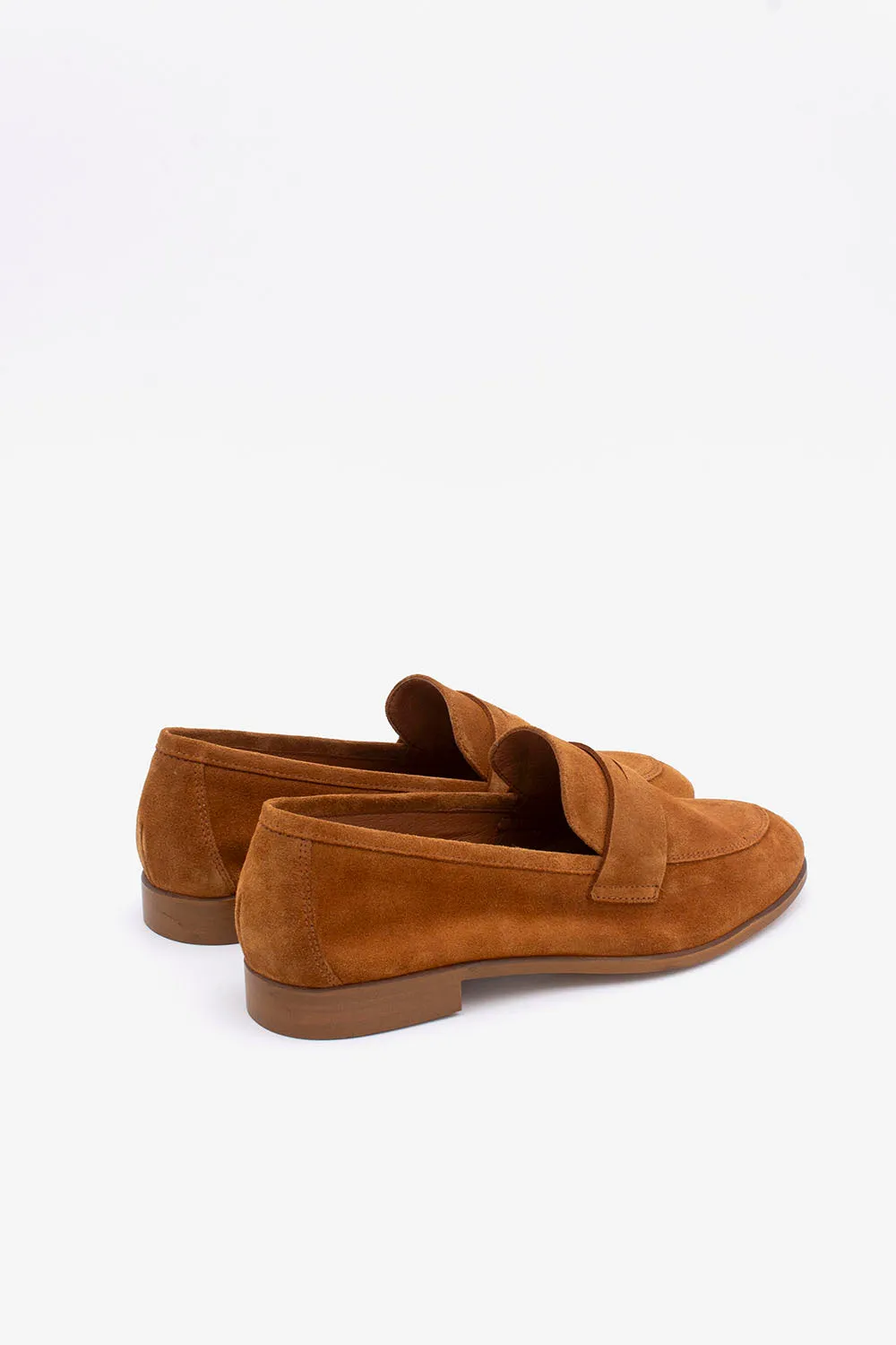 Angel Alarcon Rich tan Suede Loafer |25014614T