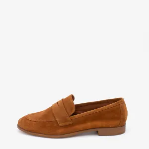 Angel Alarcon Rich tan Suede Loafer |25014614T