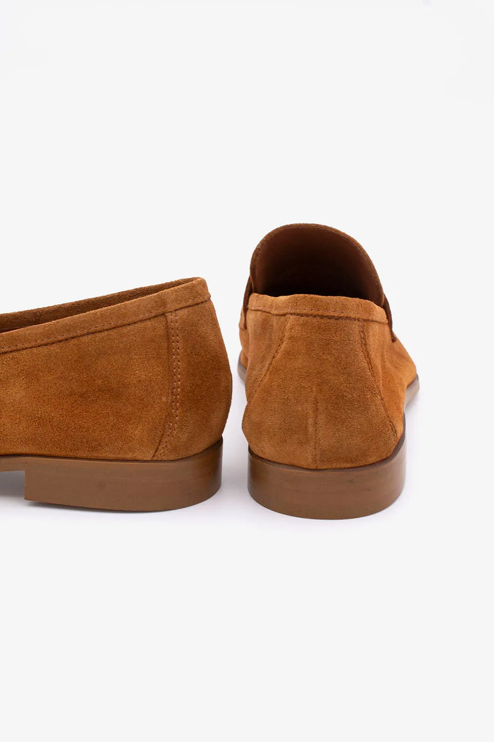 Angel Alarcon Rich tan Suede Loafer |25014614T