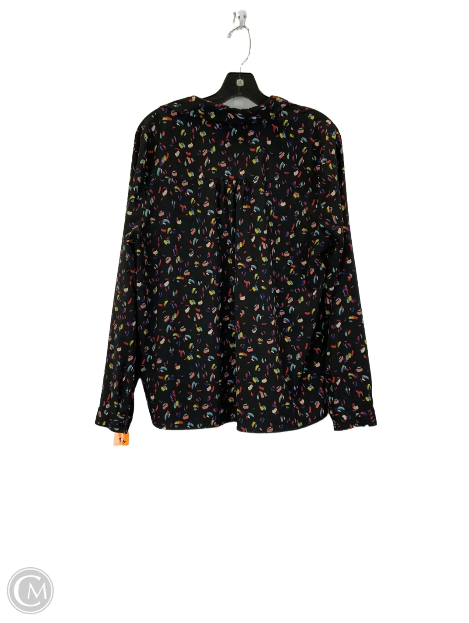 Blouse Long Sleeve By Cabi In Black, Size: L