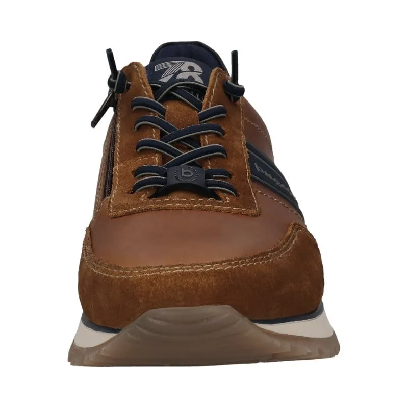 Bugatti Mens Tan Lace Up Trainer Philip 331-AG808-1410