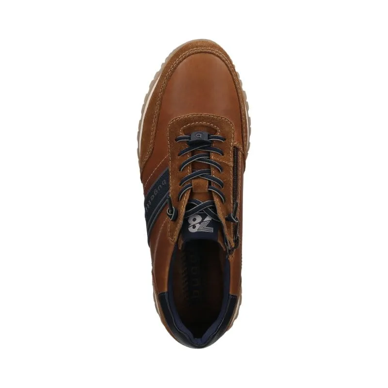 Bugatti Mens Tan Lace Up Trainer Philip 331-AG808-1410