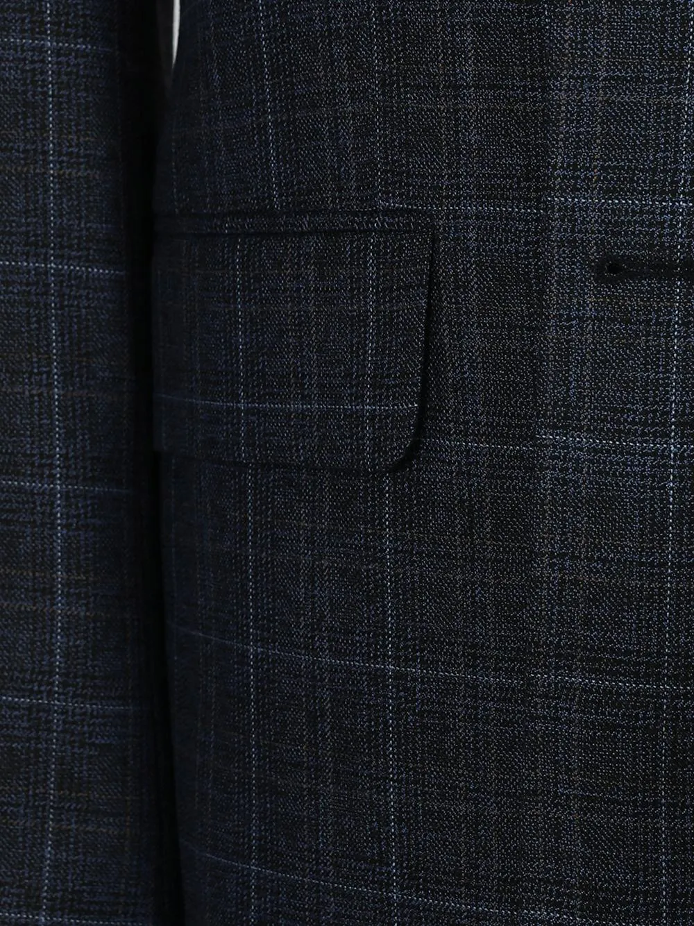 Double Breasted Strip Gray Custom Bespoke Men Suit Tailored