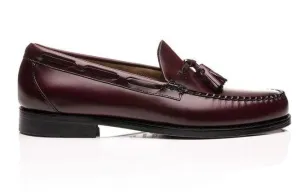 G.H Bass Larkin Tassel Loafer: BURGUNDY