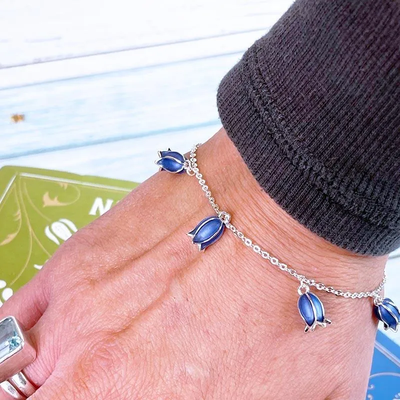 Hartfield Handcrafted Bluebell Bracelet