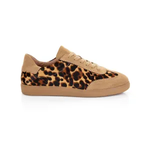 Isla: Leopard Print & Suede Trainers