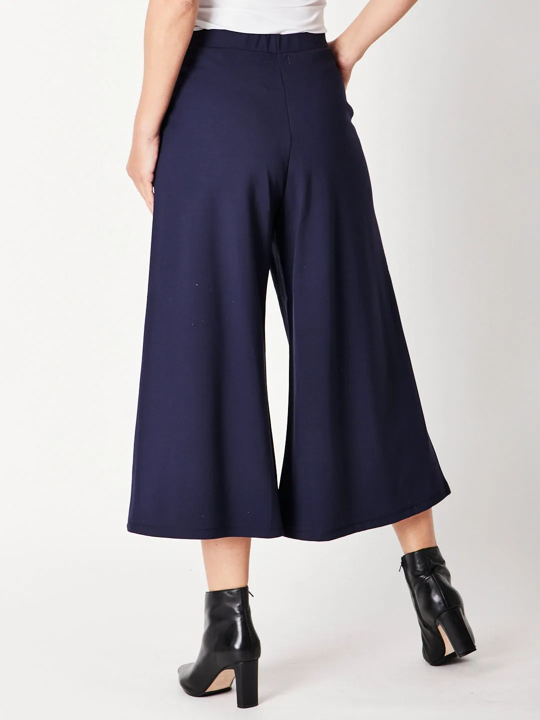 Lux Crop Pant- Navy -30012