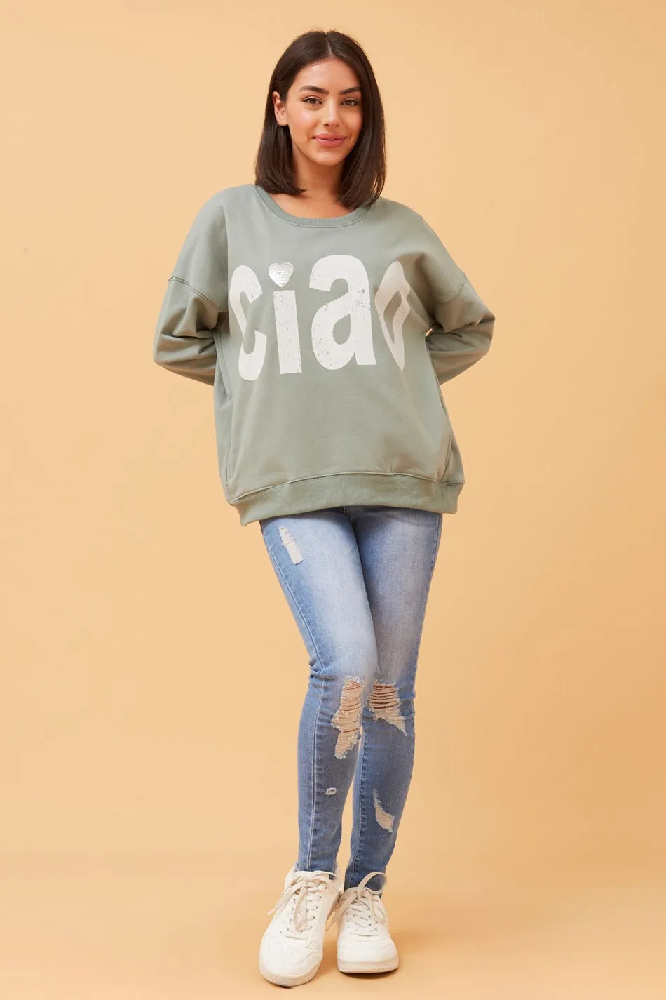 LUXE CIAO EMBELLISHED JUMPER
