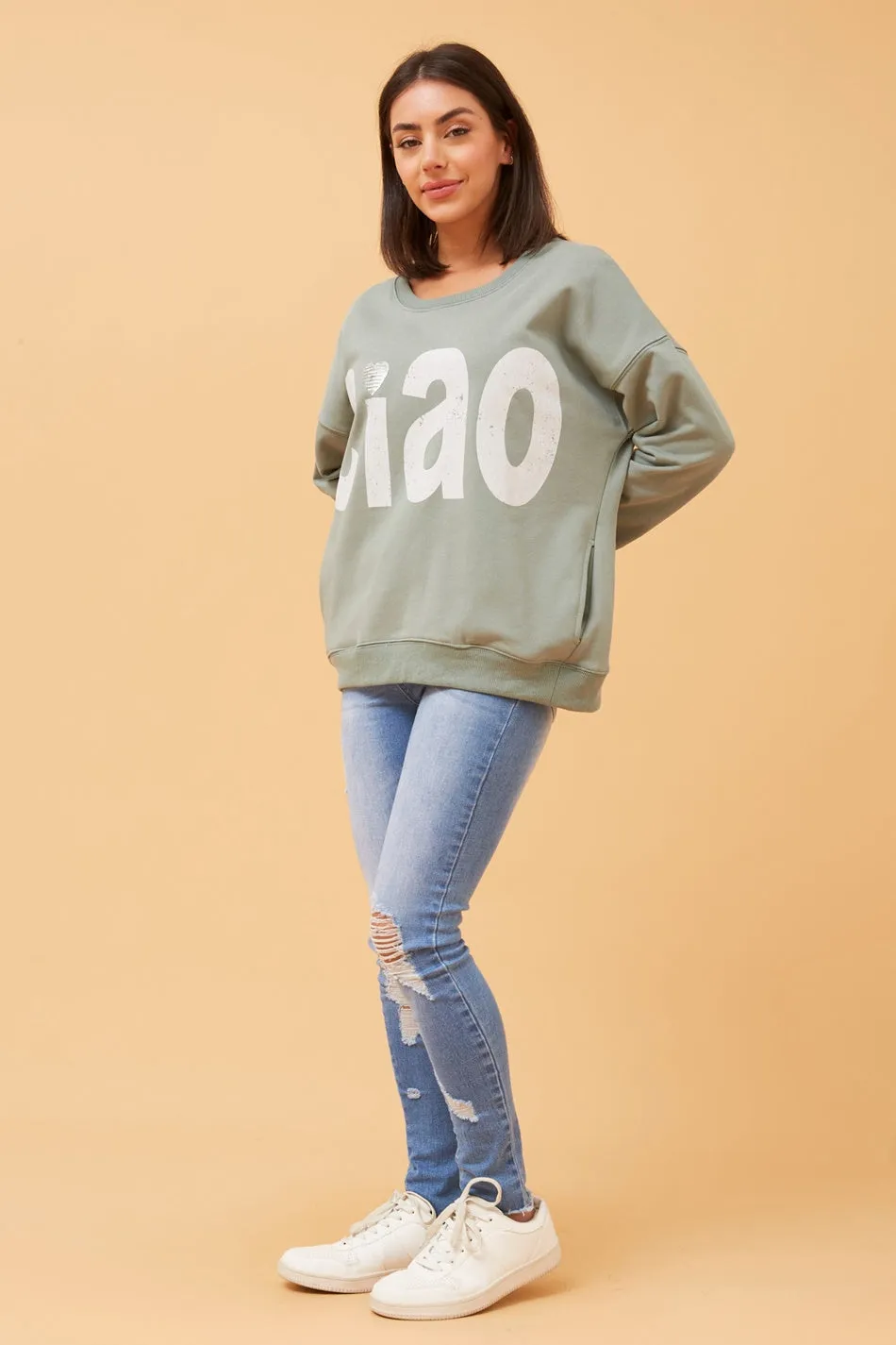 LUXE CIAO EMBELLISHED JUMPER