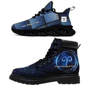 Luxury Gifts,Personalized Stylish Boots and Sneaker, Custom Men and Women Combo Gift,1921-24020034-2016MS-23025001