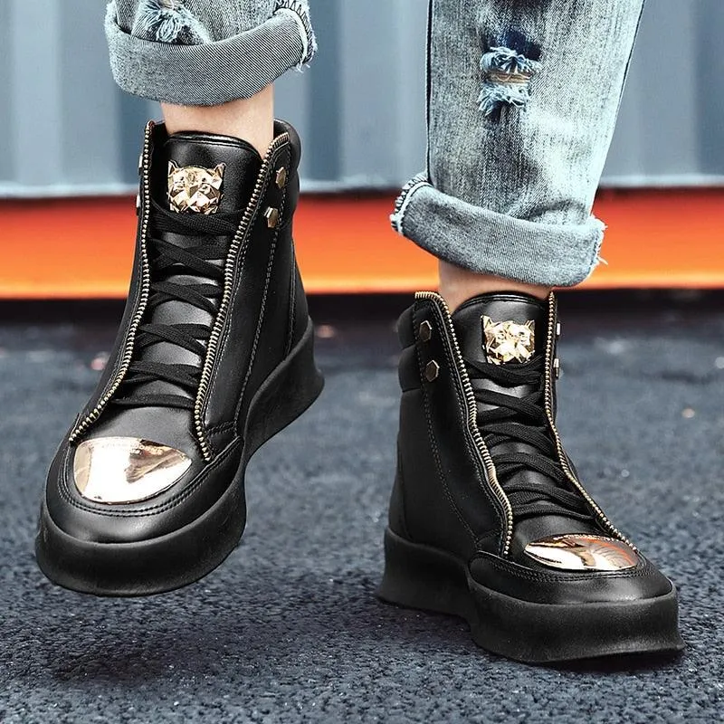 Men's Off-Bound Ankle Length High Top Sneakers