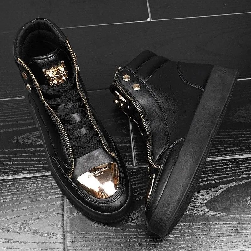 Men's Off-Bound Ankle Length High Top Sneakers