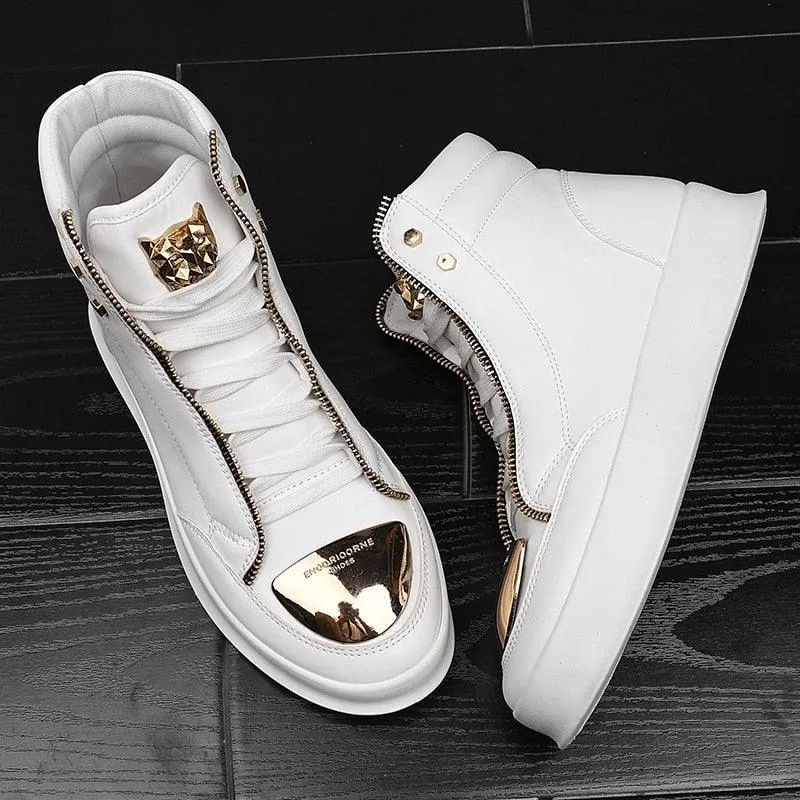 Men's Off-Bound Ankle Length High Top Sneakers