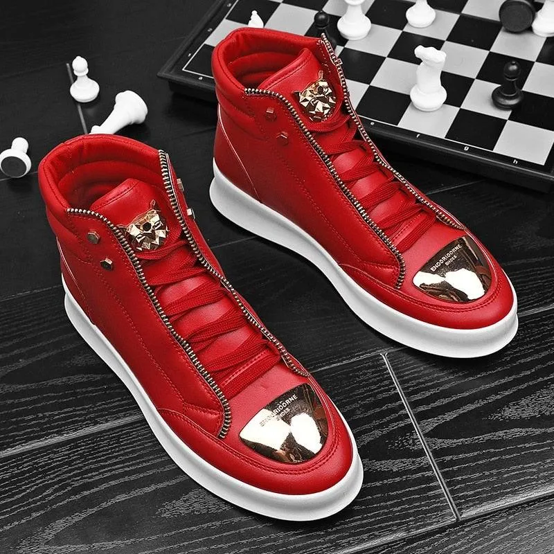 Men's Off-Bound Ankle Length High Top Sneakers