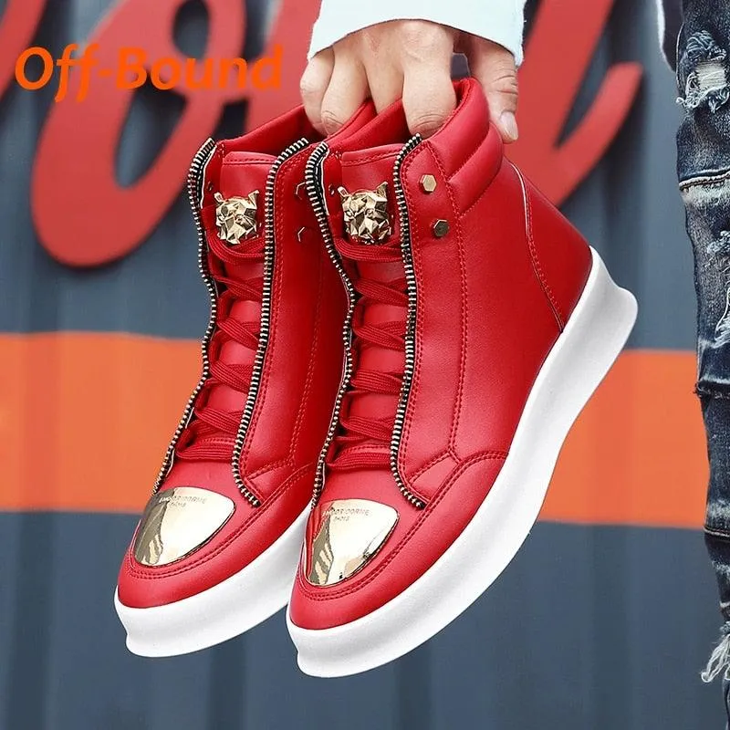 Men's Off-Bound Ankle Length High Top Sneakers