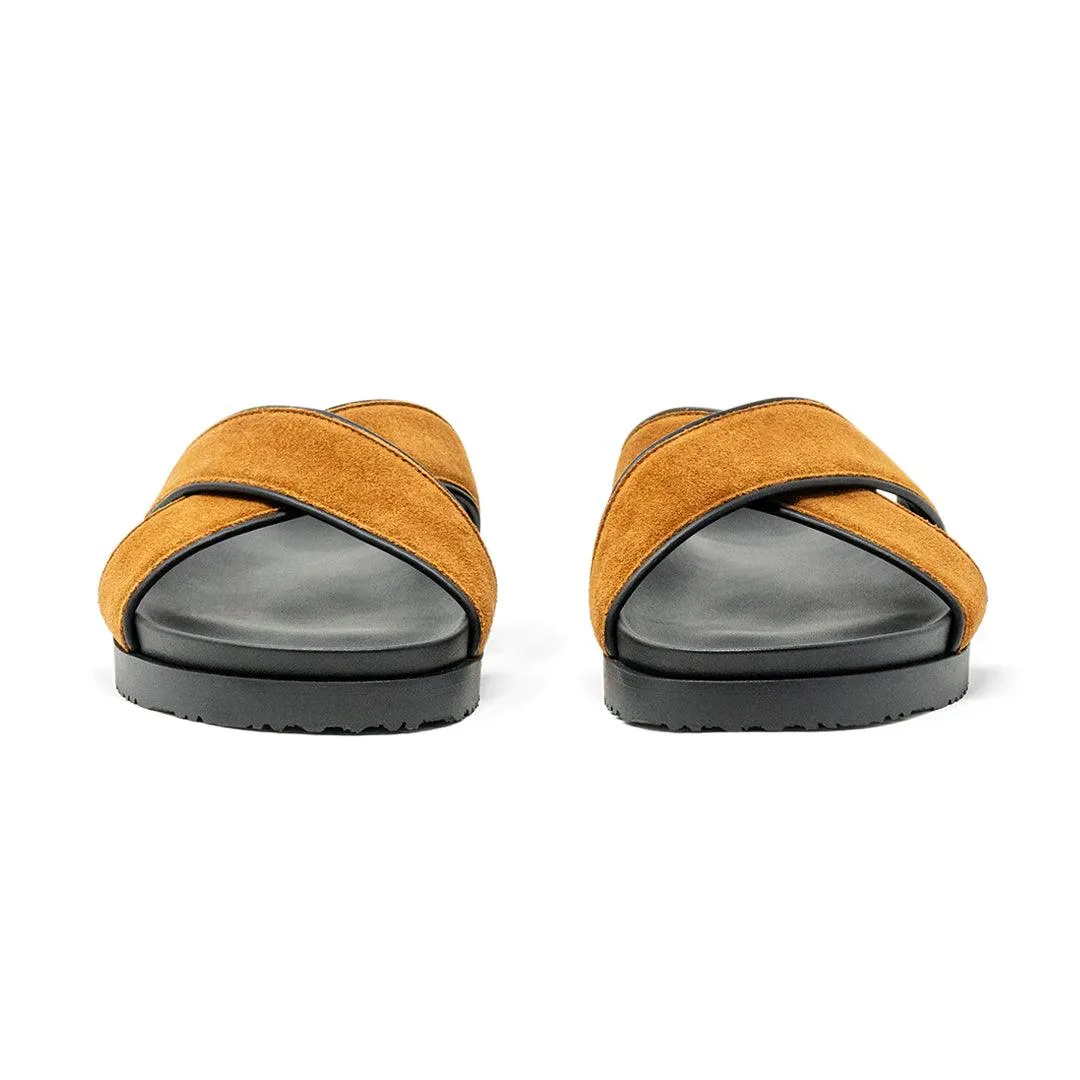 Men's Tan Amalfi Crossover Sandal