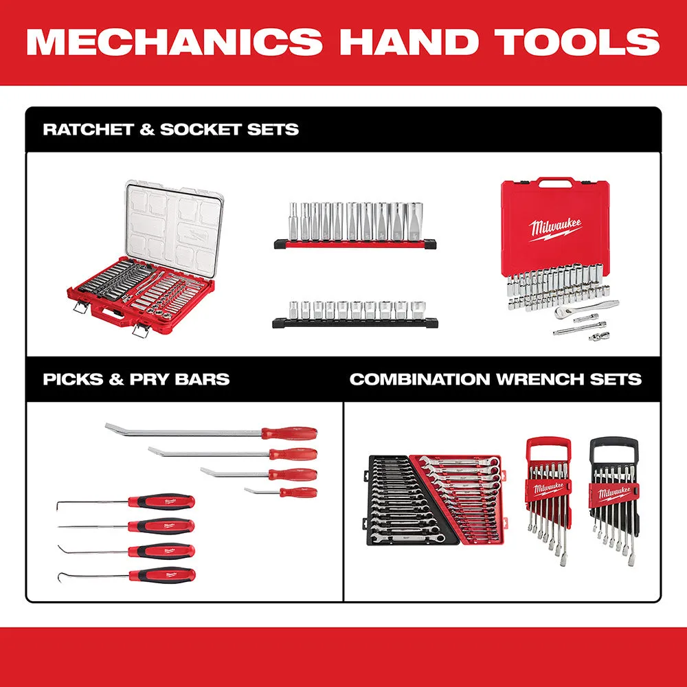 Milwaukee 48-22-9010 47 pc 1/2" Socket Wrench Set – SAE & Metric