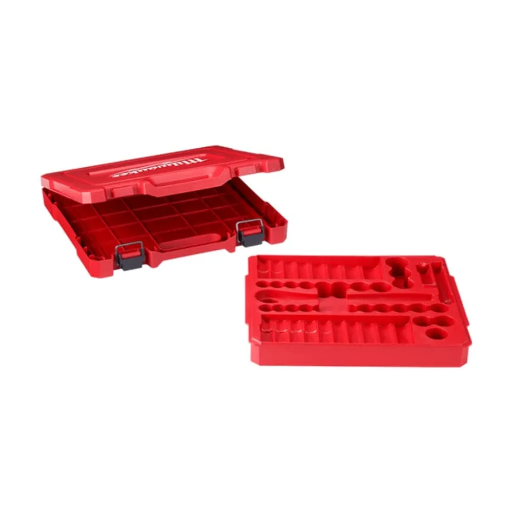 Milwaukee 48229010 47 Piece 1/2" Square Drive Metric & SAE Socket Set