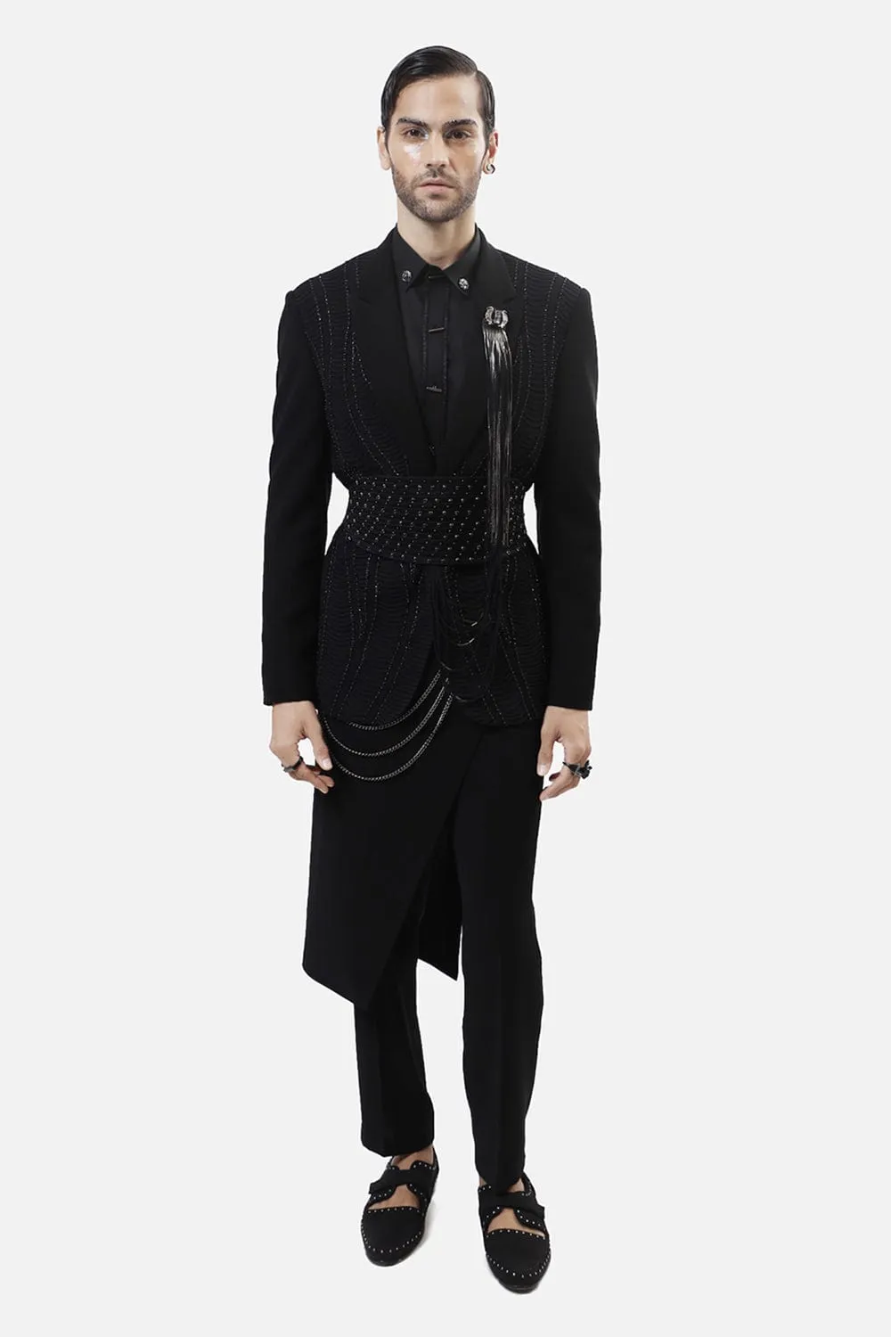 Noir Handcrafted Tuxedo