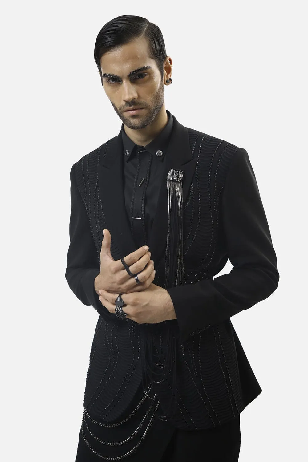 Noir Handcrafted Tuxedo