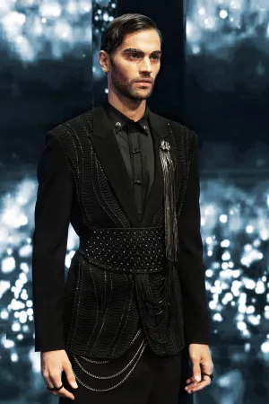 Noir Handcrafted Tuxedo