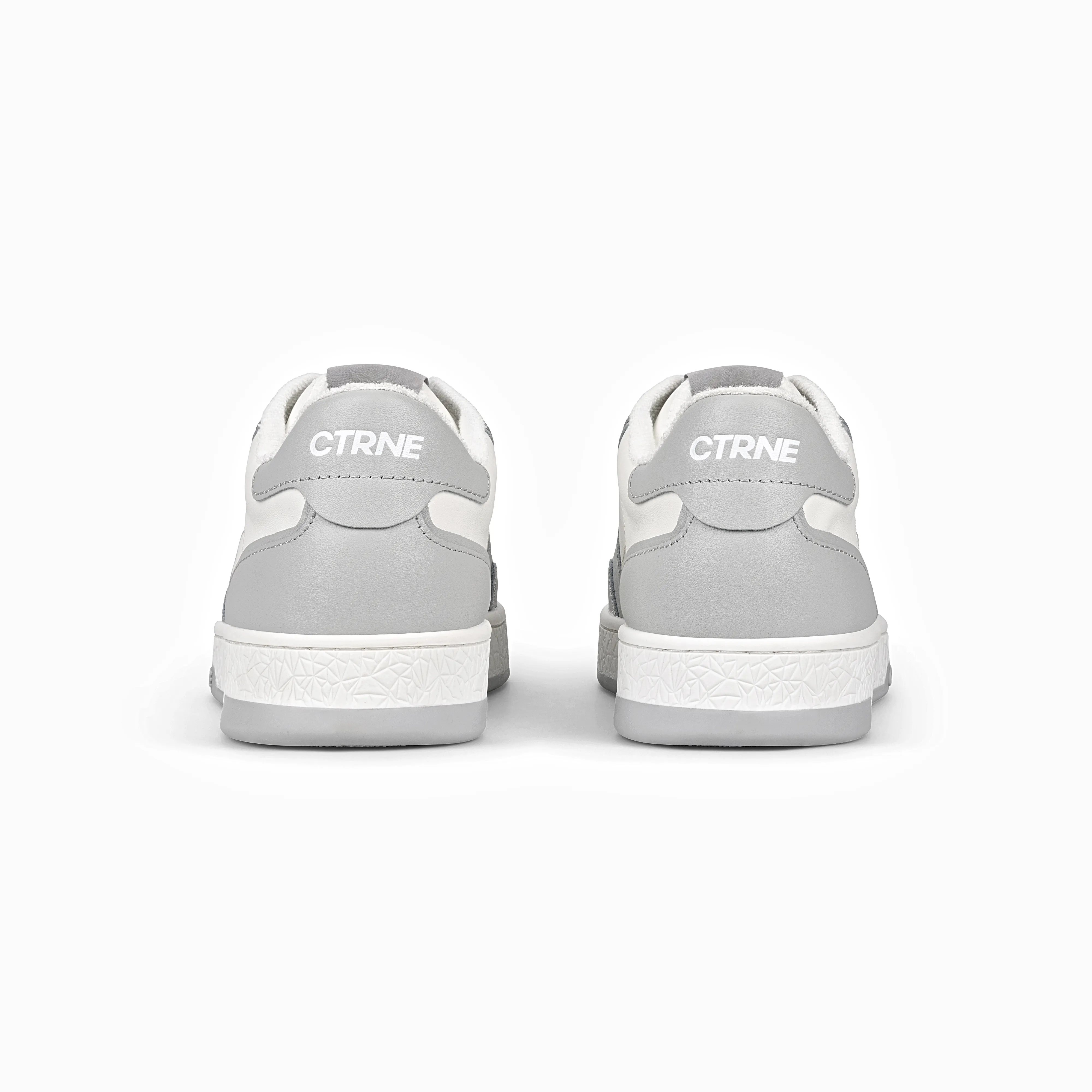 Orgonite Manifest Sneaker in White/Grey/Leather Ladies