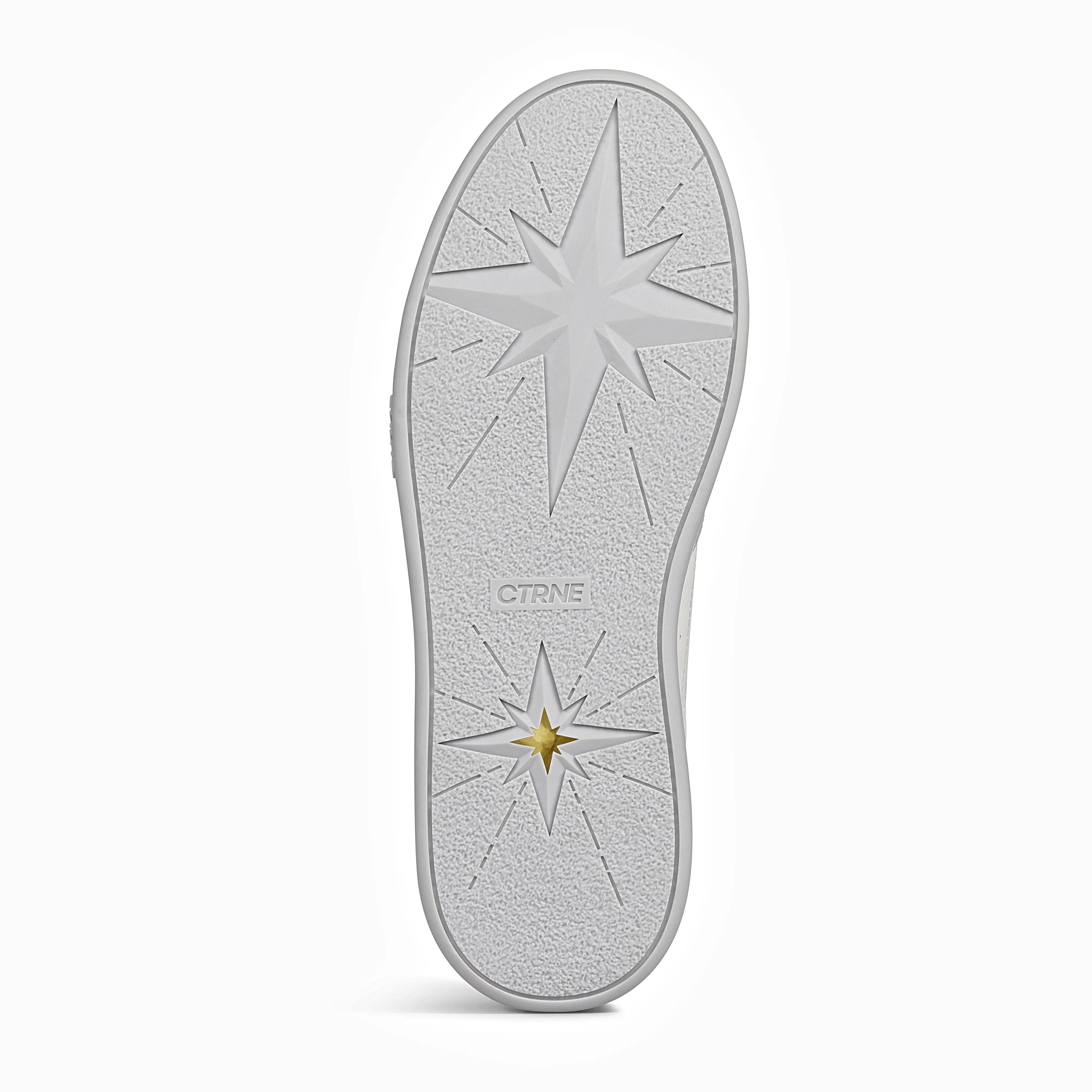 Orgonite Manifest Sneaker in White/Grey/Leather Ladies
