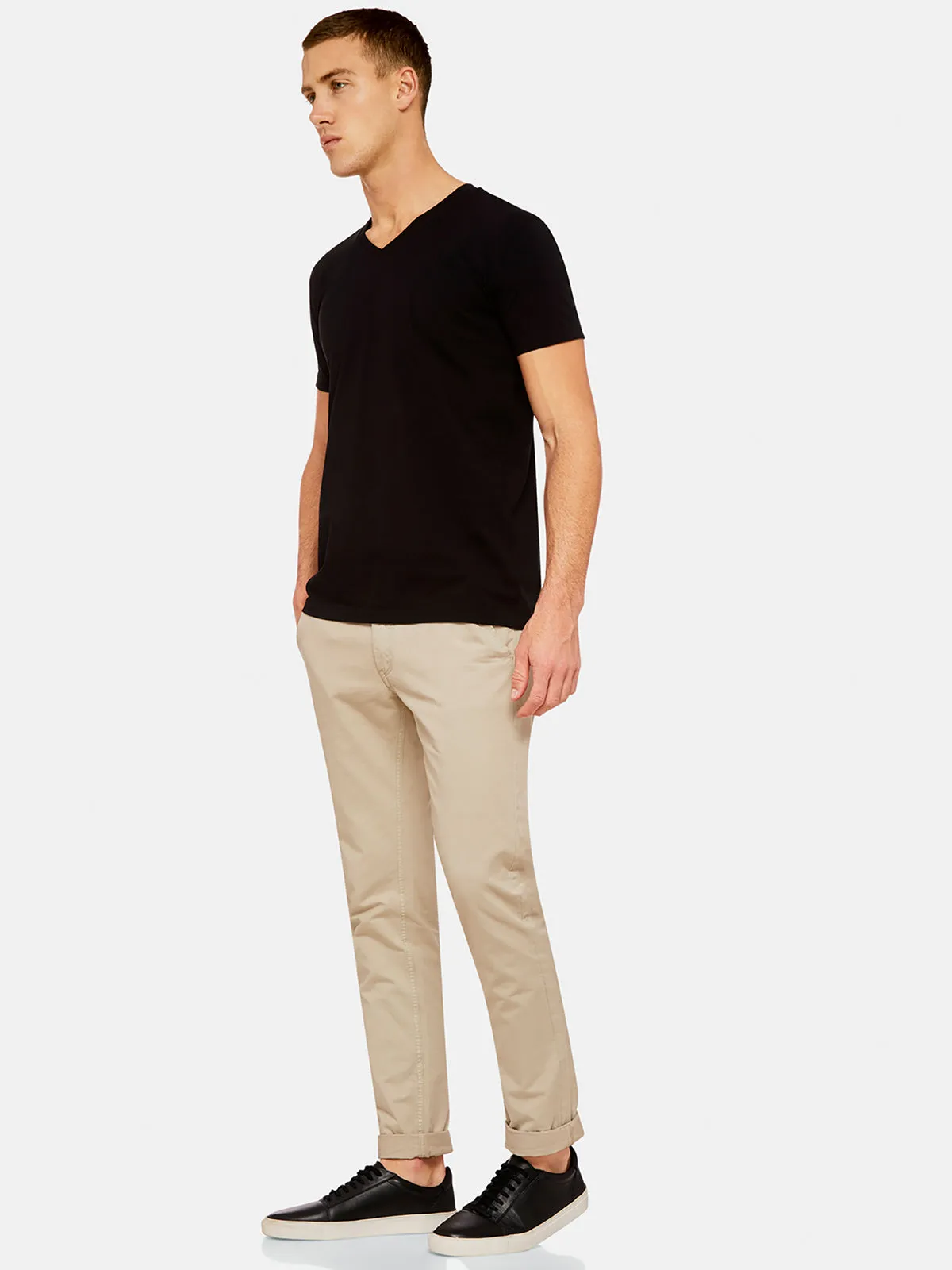 Peter Stretch V-Neck T-Shirt