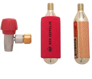 Planet Bike - Red Zeppelin CO2 Inflator Planet Bike - Red Zeppelin CO2 Inflator