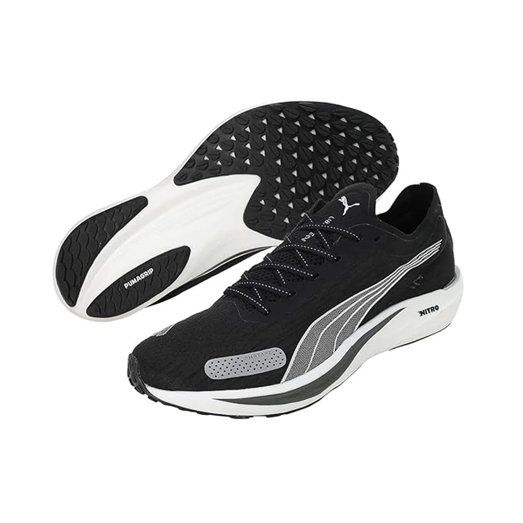 Puma Liberate Nitro 2 Men's Running Shoe Black-Silver 37731501