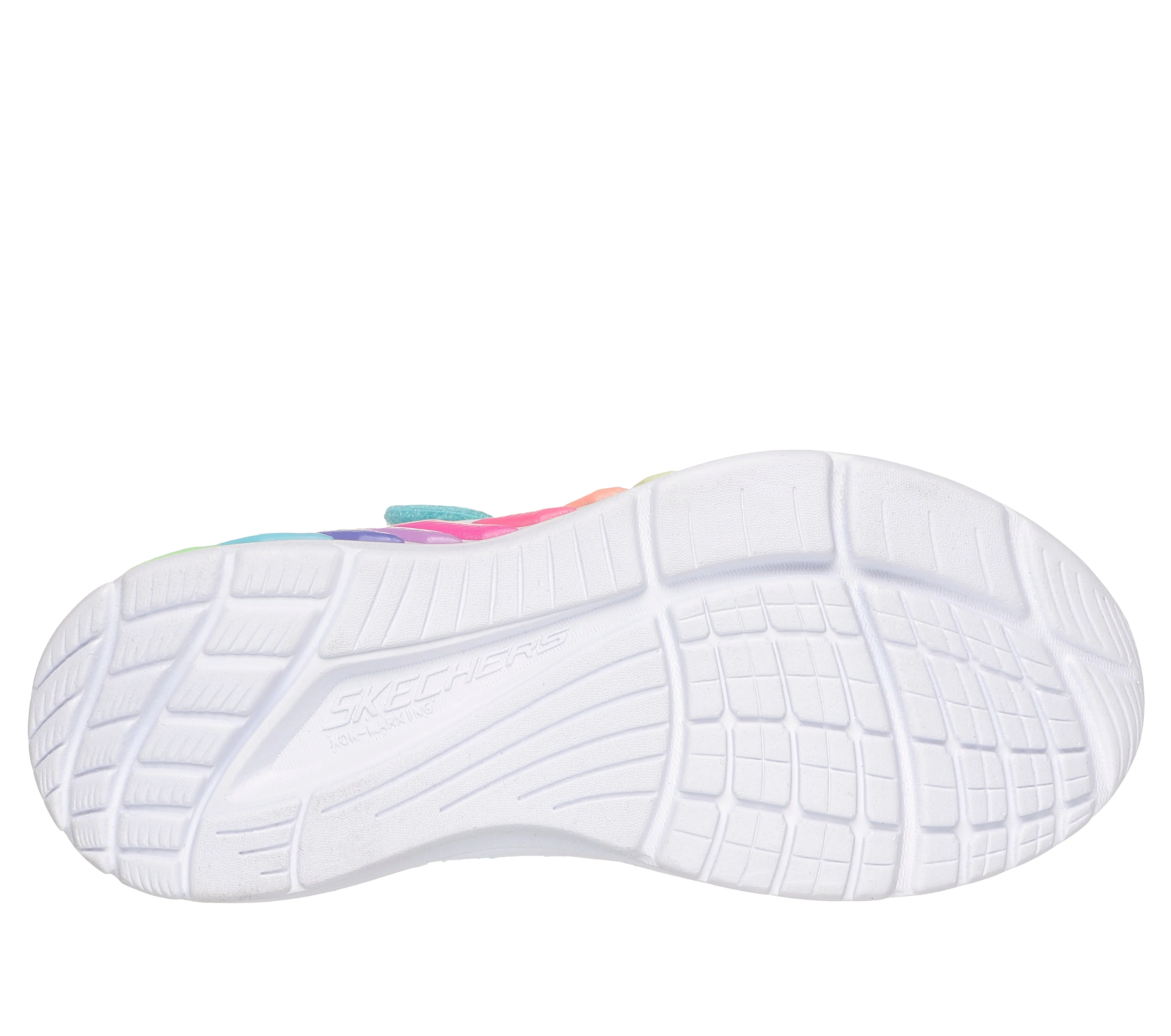 Rainbow Cruisers Girls Light Up Trainers
