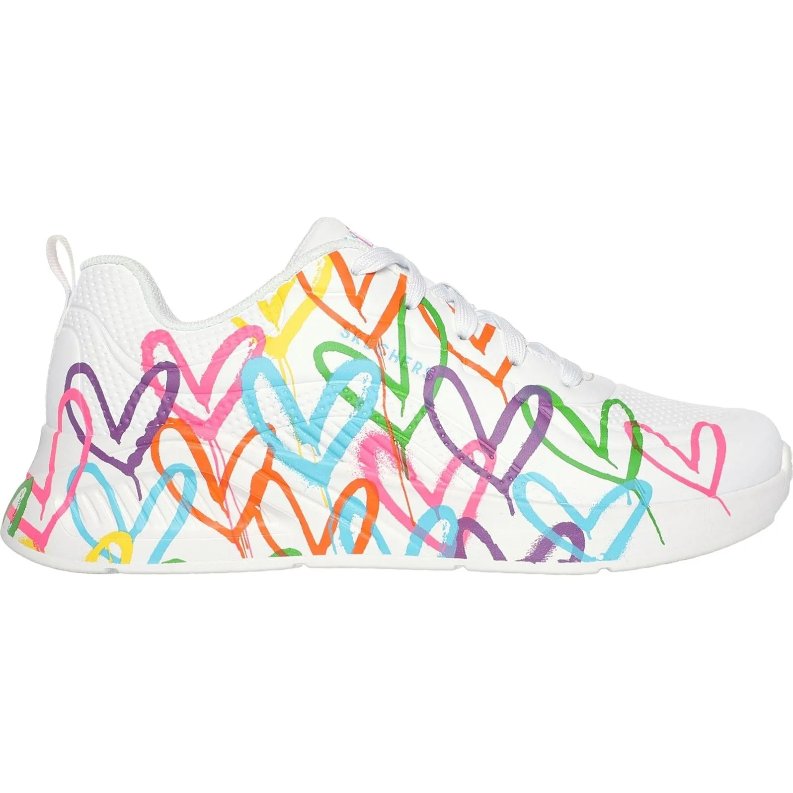 Skechers Uno Lite Heart Of Hearts Trainers