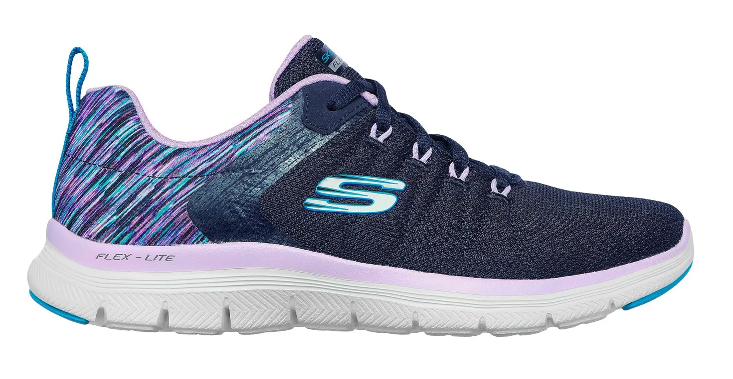 Skechers Womens Flex Appeal 4.0 Trainers - Navy