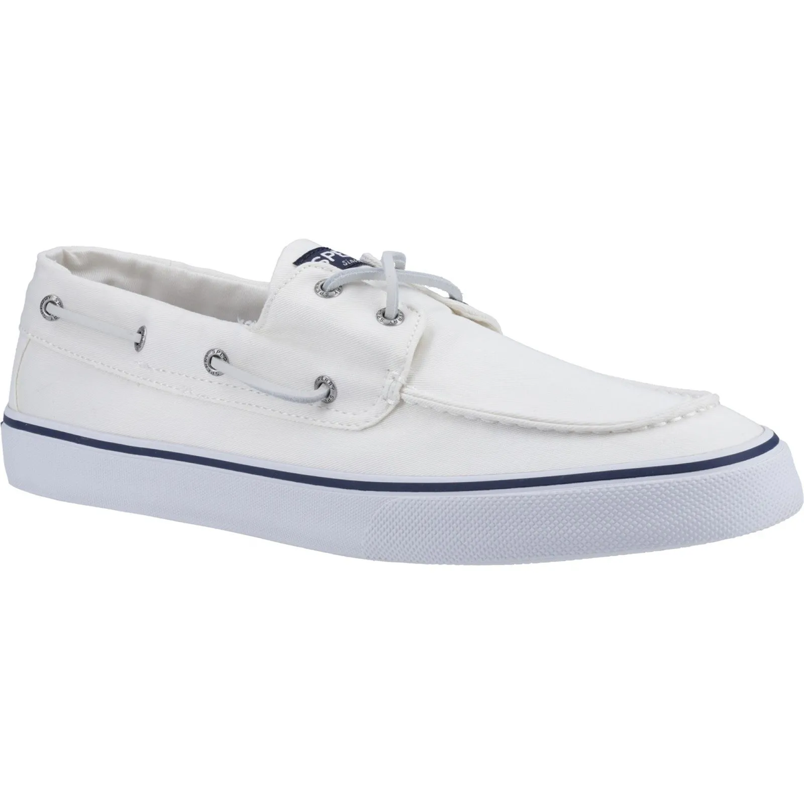 Sperry Mens Bahama 2.0 Boat Trainers - White