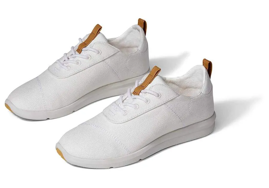 TOMS Womens Cabrillo Trainers - White