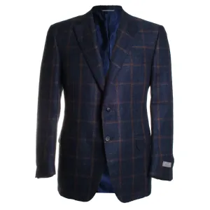 Window Pane Plaid Suit Jacket