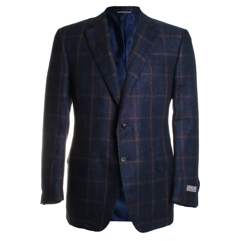 Window Pane Plaid Suit Jacket