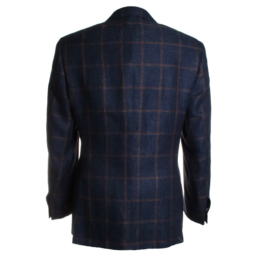 Window Pane Plaid Suit Jacket