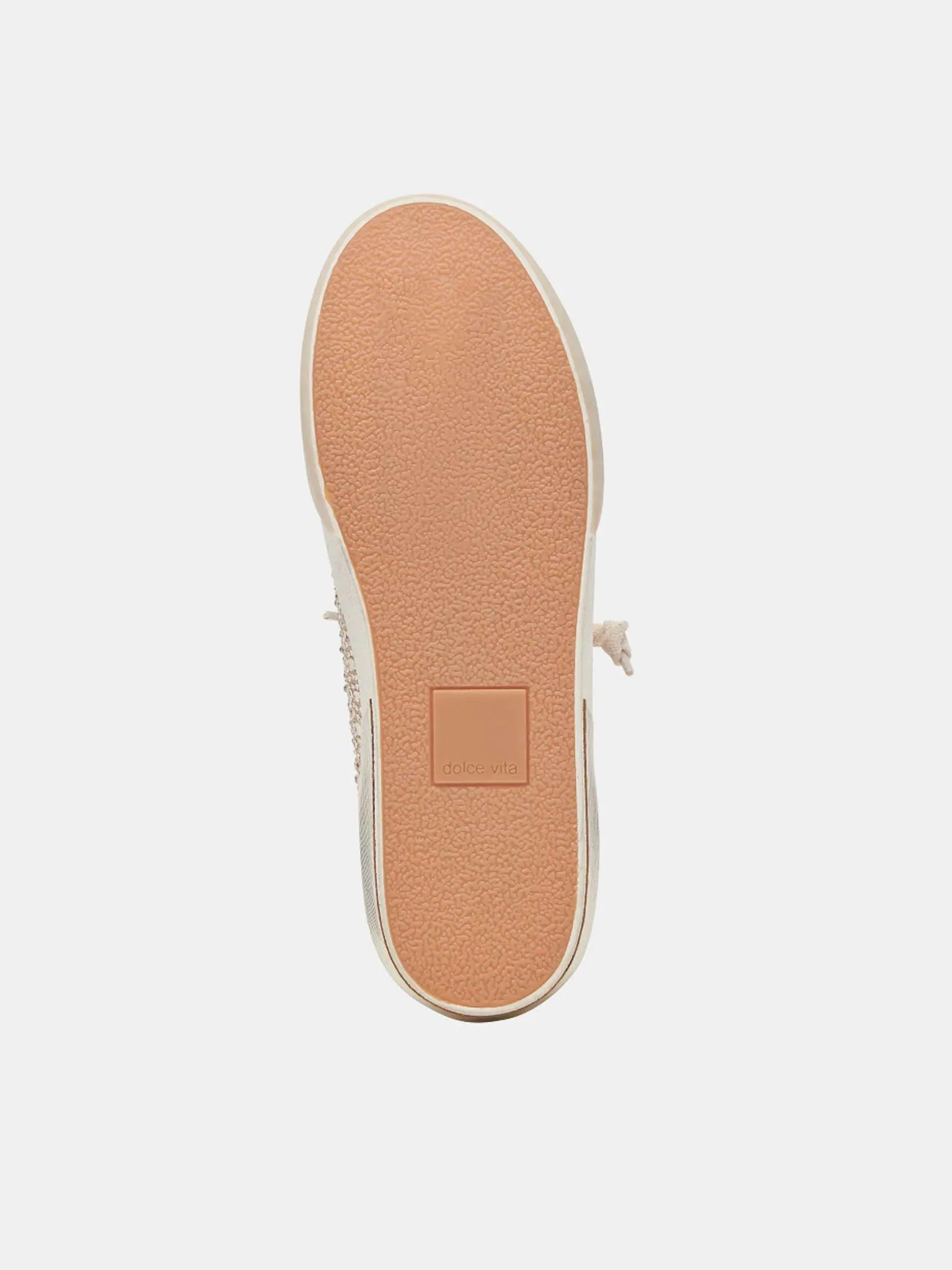 Zina Crystal Sneakers Gold Suede